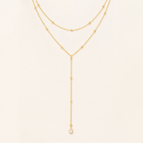 The Celeste Drop Necklace